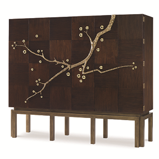 Picture of CHERRY BLOSSOM CABINET - WALNUT