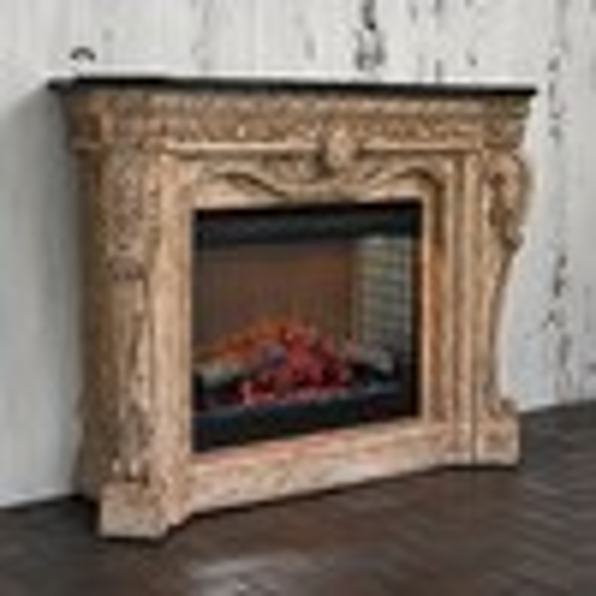 Picture of FLORAL ELECTRIC FIREPLACE
