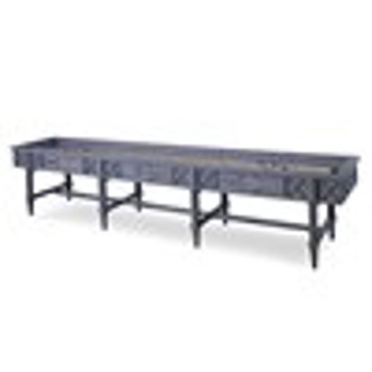 Picture of SPINDLE SHUFFLEBOARD TABLE - GREY