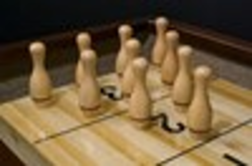 Picture of BOWLING PIN SET FOR SHUFFLEBOARD TABLES