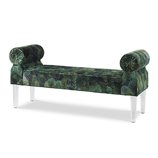 Picture of AVA BENCH - ACRYLIC LEG