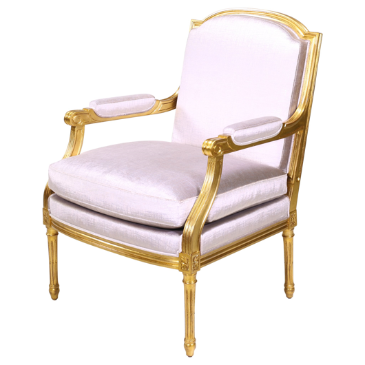 Picture of LOUIS XVI CONTINENTAL LOUNGE CHAIR