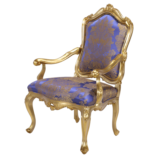 Picture of LOUIS XV STYLE VENETIAN OCCASIONAL CHAIR