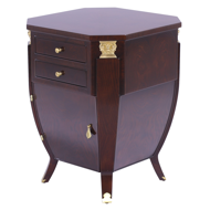 Picture of ART DECO BOMBE NIGHT STAND