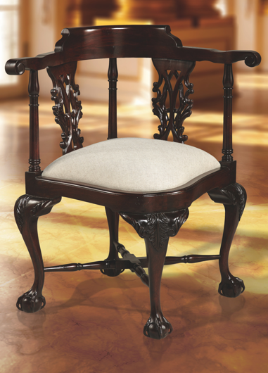 Picture of CHIPPENDALE CORNER CHAIR