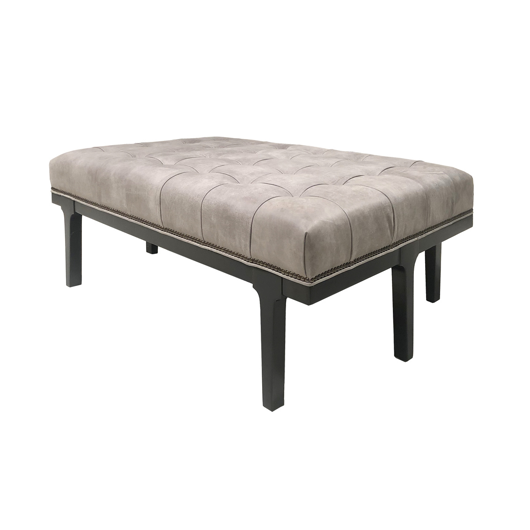 Picture of GABY COCKTAIL OTTOMAN - TUFTED