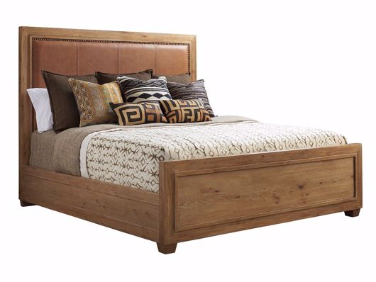 Picture of ANTILLES UPHOLSTERED PANEL BED