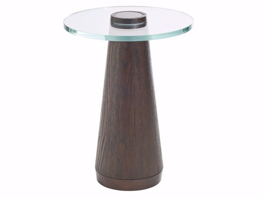 Picture of APEX GLASS TOP ACCENT TABLE