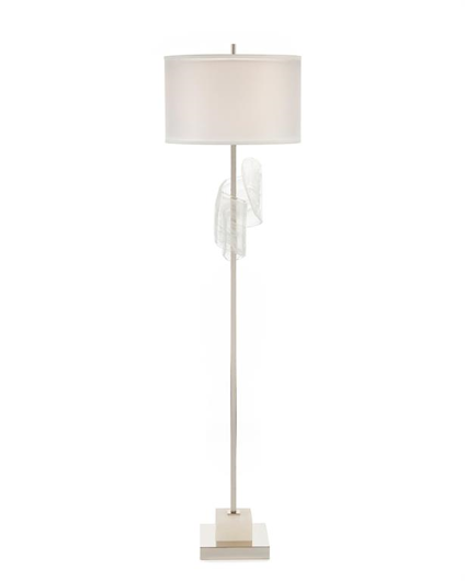 Picture of FURLS OF WHITE FLOOR LAMP