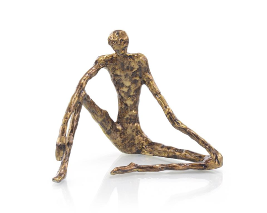 Picture of BRONZE SITTING SCULPTURE