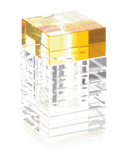 Picture of CANARY YELLOW CRYSTAL BOX