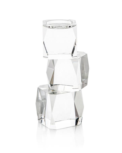 Picture of CRYSTAL CUBIST CANDLEHOLDER