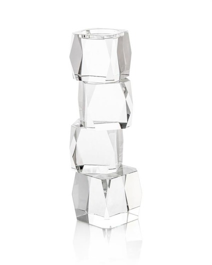 Picture of CRYSTAL CUBIST CANDLEHOLDER