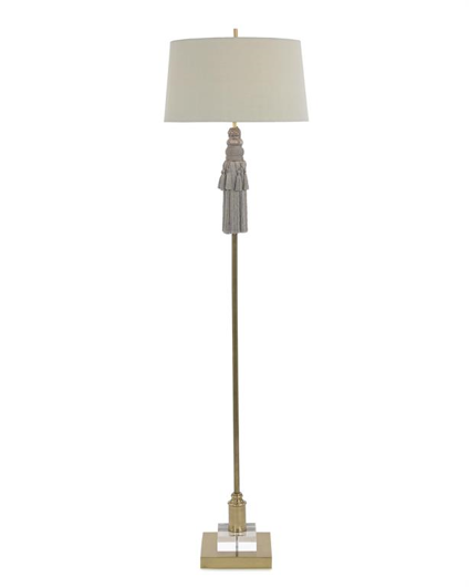 Picture of FABRIC TASSEL FLOOR LAMP