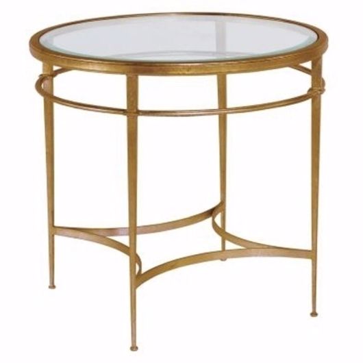 Picture of Adolpho Side Table--30"--Gold