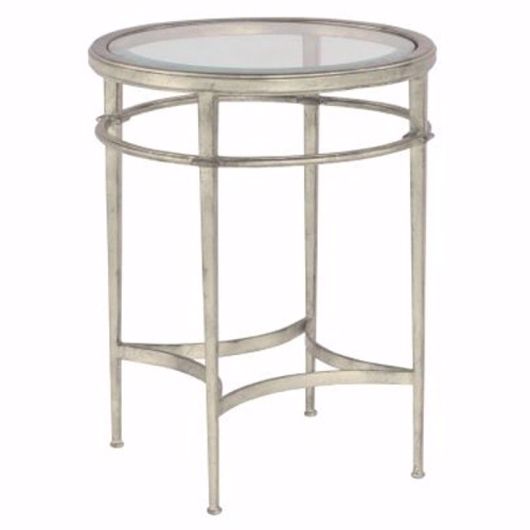 Picture of Adolpho Side Table--19"--Silver