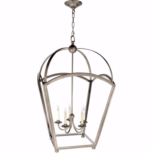 Picture of ARCH TOP LARGE TAPERED LANTERN - ANTIQUE NICKEL