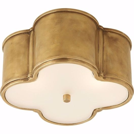 Picture of FLEUR CEILING --SMALL - NATURAL BRASS