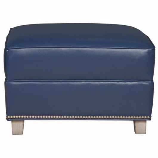 Picture of Viktor Leather Ottoman