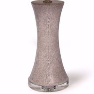 Picture of CLARA CERAMIC SHAGREEN TABLE LAMP