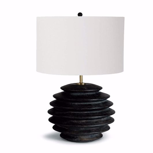 Picture of ACCORDION TABLE LAMP ROUND
