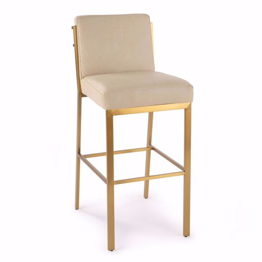 Picture of CHANTAL LEATHER BAR STOOL