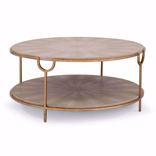 Picture of VOGUE SHAGREEN COCKTAIL TABLE