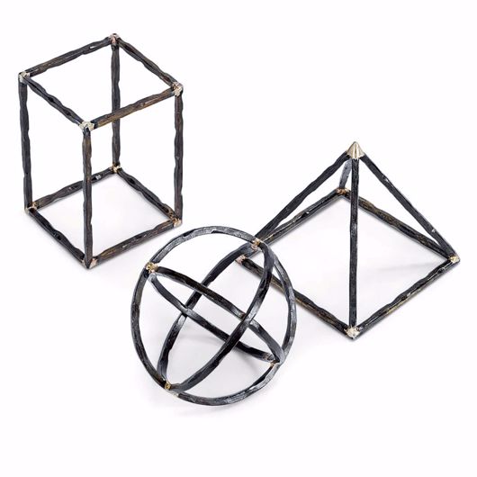 Picture of GEO SHAPES (SET OF 3)