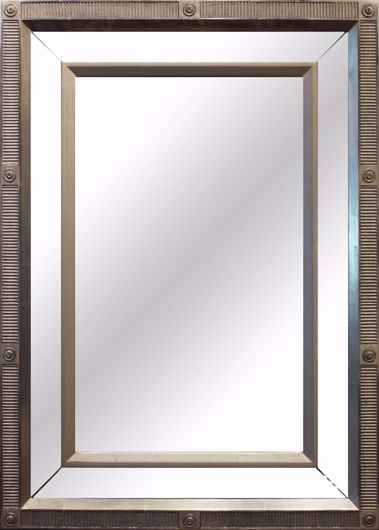 Picture of RECTANGULAR RIBBED MIRROR