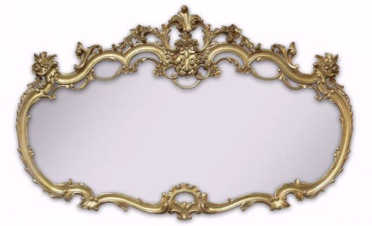 Picture of 19TH CENTURY FRENCH LOUIS XV MANTLE MIRROR