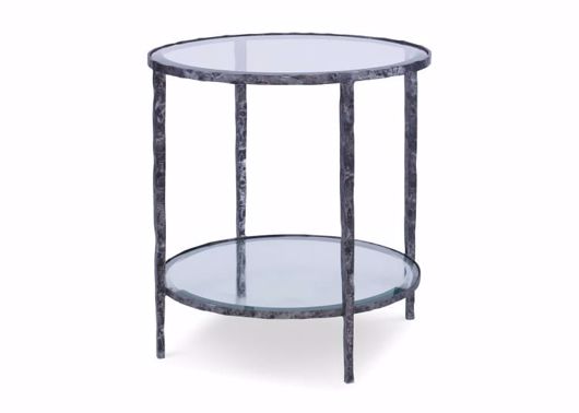 Picture of BROCK ROUND CHAIRSIDE TABLE