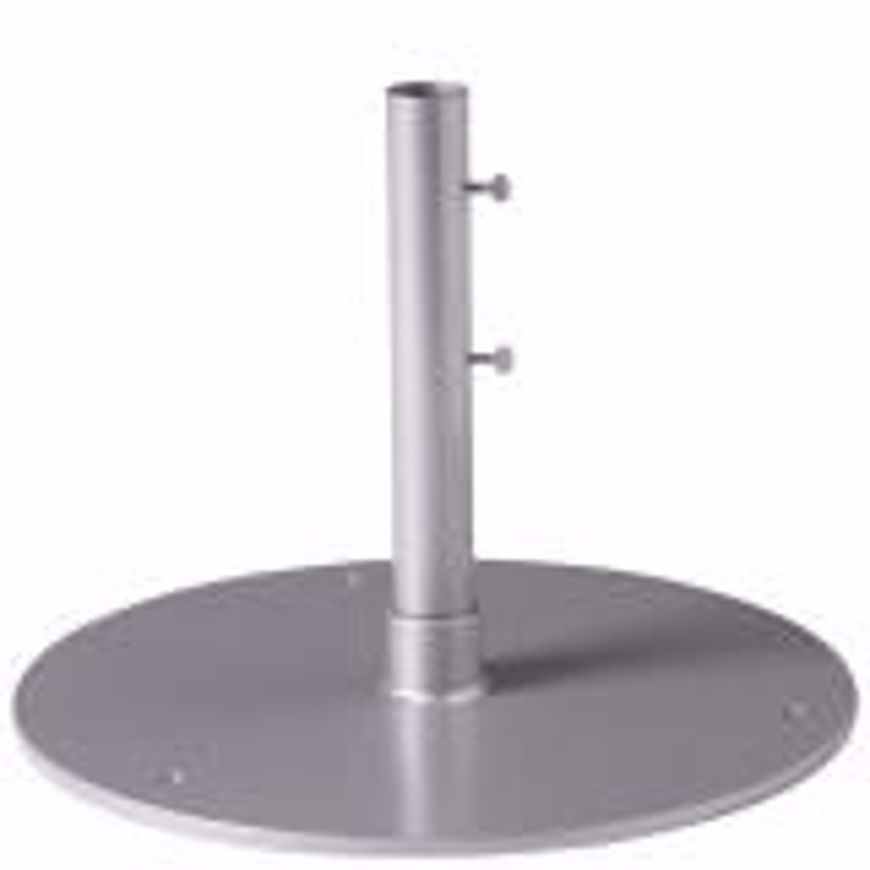Picture of STEEL PLATE BASE, 24" ROUND, 1.5" POLE, FREE STANDING