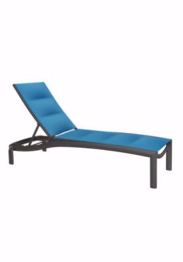 Picture of KOR PADDED SLING ARMLESS CHAISE LOUNGE