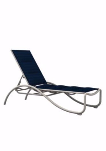 Picture of LA SCALA PADDED SLING CHAISE LOUNGE