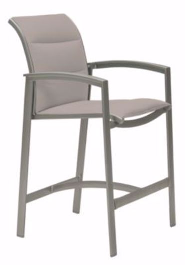 Picture of ELANCE PADDED SLING STATIONARY BAR STOOL