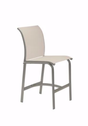 Picture of ELANCE RELAXED SLING ARMLESS STATIONARY BAR STOOL