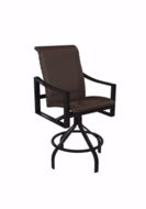 Picture of KENZO WOVEN SWIVEL BAR STOOL