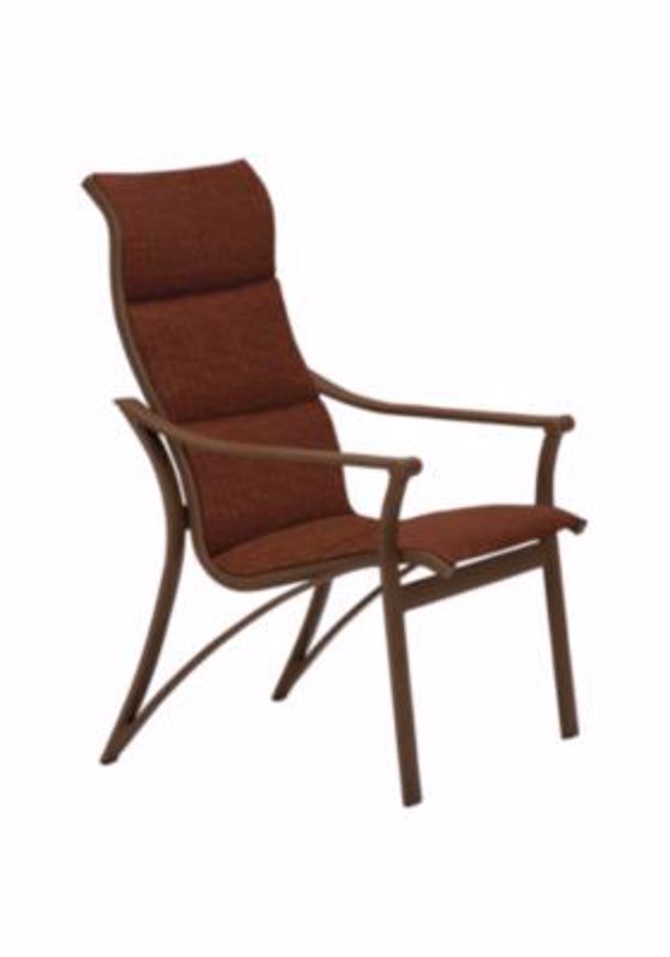 Picture of CORSICA PADDED SLING HIGH BACK DINING CHAIR