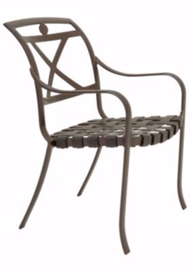 Picture of PALLADIAN STRAP STACKING DINING CHAIR - X-BACK