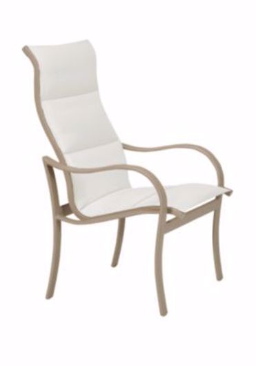 Picture of SHORELINE PADDED SLING HIGH BACK DINING CHAIR