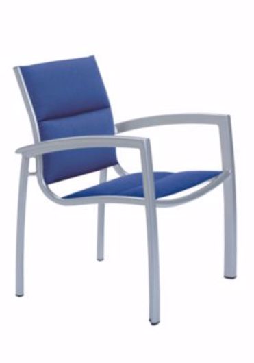 Picture of SOUTH BEACH PADDED SLING DINING CHAIR