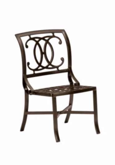 Picture of PALLADIAN CAST SIDE CHAIR - DOUBLE-C BACK