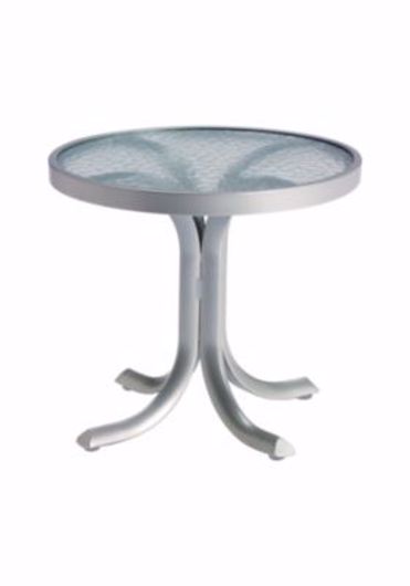Picture of ACRYLIC 20" ROUND TEA TABLE