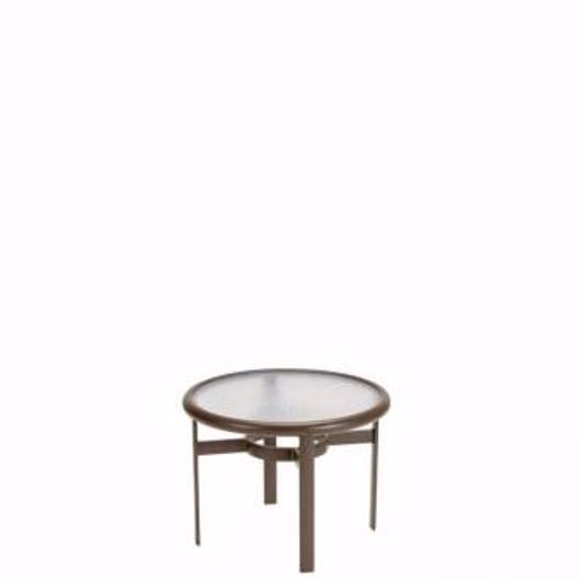 Picture of ACRYLIC 24" ROUND TEA TABLE