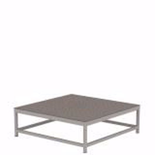 Picture of CABANA CLUB PATTERNED SQUARE COFFEE TABLE