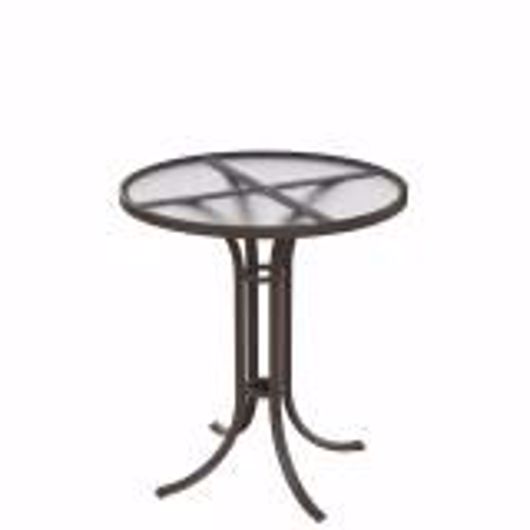 Picture of ACRYLIC 36" ROUND UMBRELLA BAR TABLE
