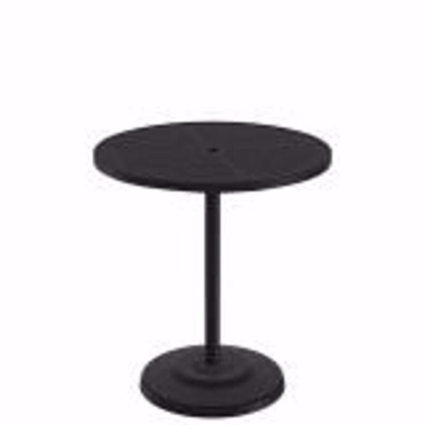 Picture of BOULEVARD 36" ROUND KD PEDESTAL BAR UMBRELLA TABLE