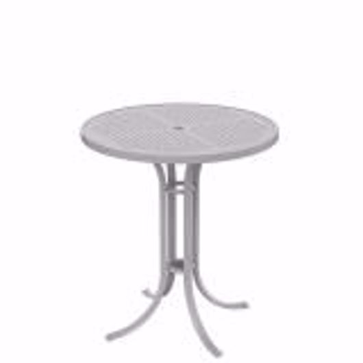 Picture of BOULEVARD 36" ROUND UMBRELLA BAR TABLE