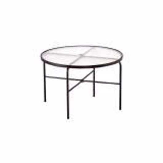 Picture of ACRYLIC 42" ROUND DINING TABLE