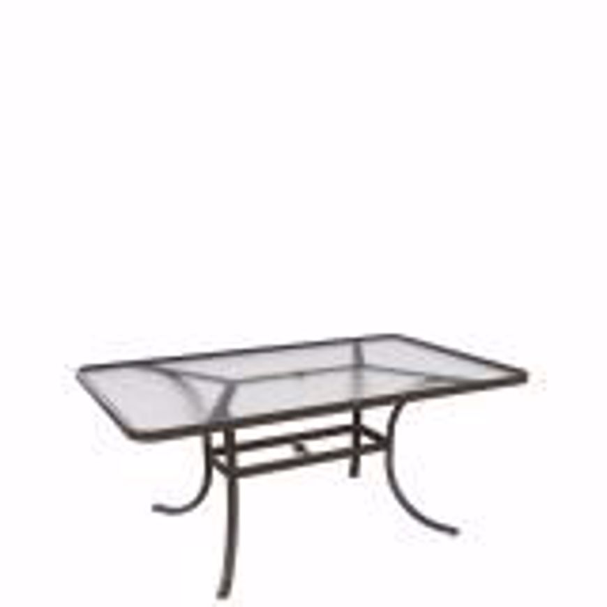 Picture of ACRYLIC 66" X 40" RECTANGULAR DINING TABLE